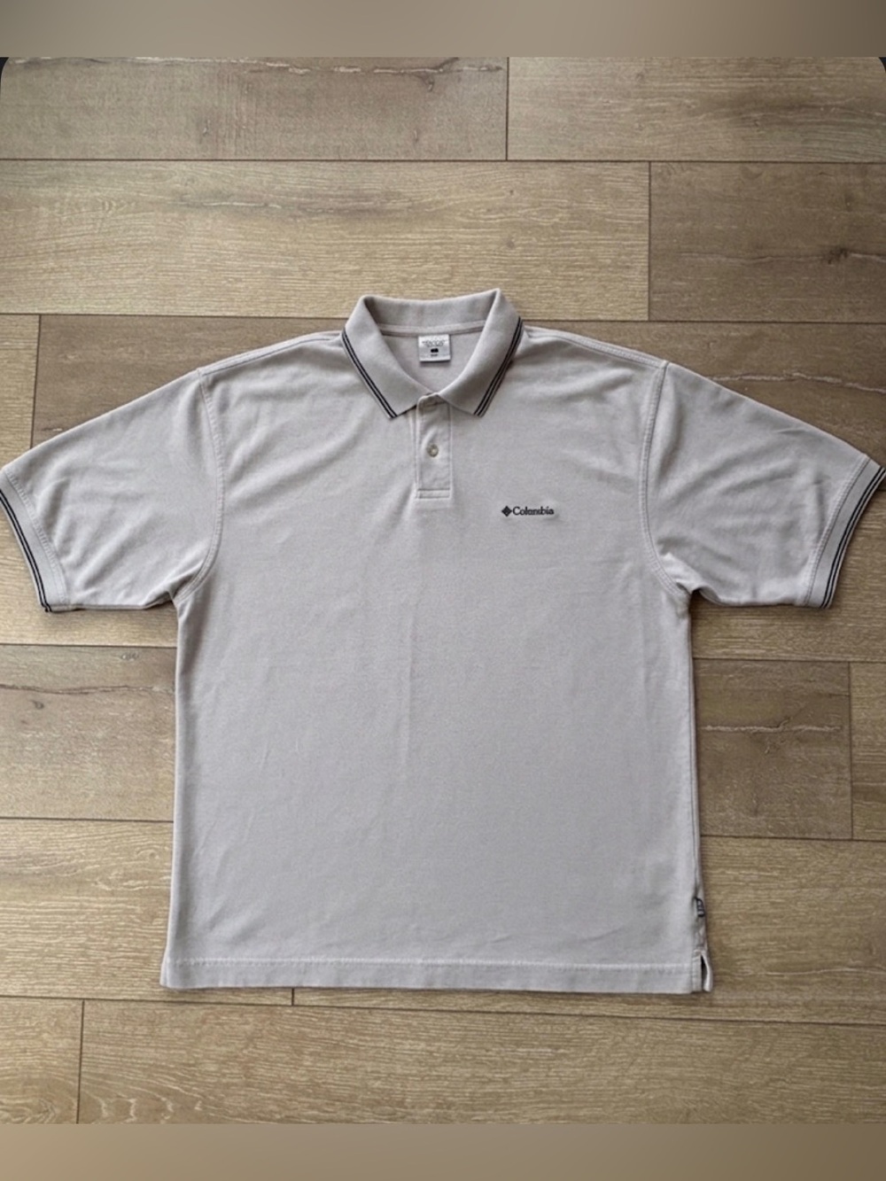 Columbia Men's Vintage 100% Cotton Polo Shirt - Size Large